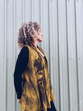 Load image into Gallery viewer, Golden Vest/Cardy ~ Merino Wool ~ XL/Freesize
