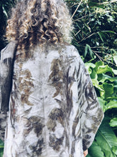 Load image into Gallery viewer, Wool Blanket Poncho/Shawl~ Eucalyptus
