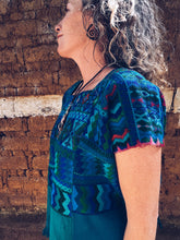 Load image into Gallery viewer, Turquoise Hupile ~ Santa Catarina Palopó ~ Hand woven
