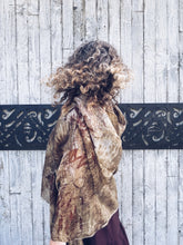 Load image into Gallery viewer, The Ethereal Merino Silk Wrap ~ Khaki
