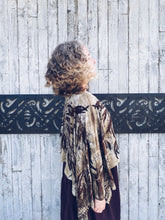 Load image into Gallery viewer, Thread Journeys Draped Shawl Onion Skins &amp; Rust ~ Merino ~ One Size
