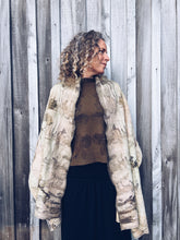 Load image into Gallery viewer, Wool Blanket Wrap/Scarf ~ Walnut Leaf
