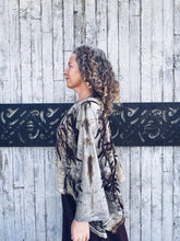 Load image into Gallery viewer, Thread Journeys Draped Shawl Onion Skins &amp; Rust ~ Merino ~ One Size
