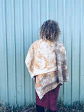 Load image into Gallery viewer, Wool Blanket Wrap/Scarf/Poncho ~ Eucalyptus
