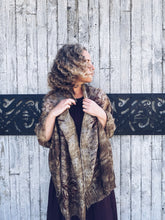 Load image into Gallery viewer, The Ethereal Merino Silk Wrap ~ Khaki
