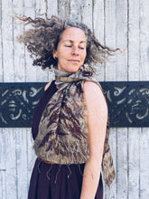 Load image into Gallery viewer, The Merino Silk Whisper Scarf ~ Khaki
