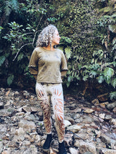 Load image into Gallery viewer, Thread Journeys Eucalyptus Leggings ~ Merino ~ S/M ~ New
