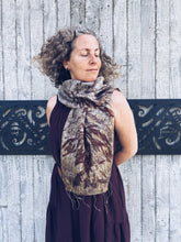 Load image into Gallery viewer, The Merino Silk Whisper Scarf ~ Khaki

