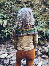 Load image into Gallery viewer, Green Scarf ~ Guatemala ~ Hand woven cotton

