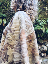 Load image into Gallery viewer, Wool Blanket Wrap/Scarf/Poncho ~ Liquid Amber
