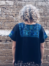 Load image into Gallery viewer, Blue Hupile ~ Santa Catarina Palopó ~ Hand woven
