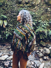 Load image into Gallery viewer, Green Scarf ~ Guatemala ~ Hand woven cotton
