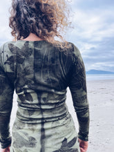Load image into Gallery viewer, Wild Green Dress ~ Merino ~ XS/S ~ New
