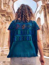 Load image into Gallery viewer, Turquoise Hupile ~ Santa Catarina Palopó ~ Hand woven
