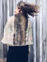 Load image into Gallery viewer, Wool Blanket Wrap/Scarf ~ Walnut Leaf

