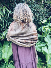 Load image into Gallery viewer, The Ethereal Merino Silk Wrap ~ Gold
