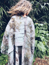 Load image into Gallery viewer, Wearable Wool Blanket Poncho ~ Pastel tones
