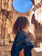 Load image into Gallery viewer, Blue Hupile ~ Santa Catarina Palopó ~ Hand woven
