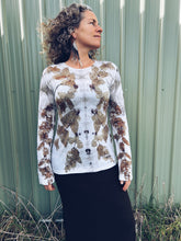 Load image into Gallery viewer, Thread Journeys Eucalyptus Long sleeve ~ Merino ~ L ~ NEW
