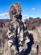 Load image into Gallery viewer, Wool Blanket Wrap/Scarf/Poncho ~ Dark Eucalyptus
