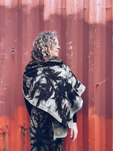 Load image into Gallery viewer, Wool Blanket Wrap/Scarf/Poncho ~ Dark Eucalyptus

