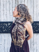 Load image into Gallery viewer, The Merino Silk Whisper Scarf ~ Khaki
