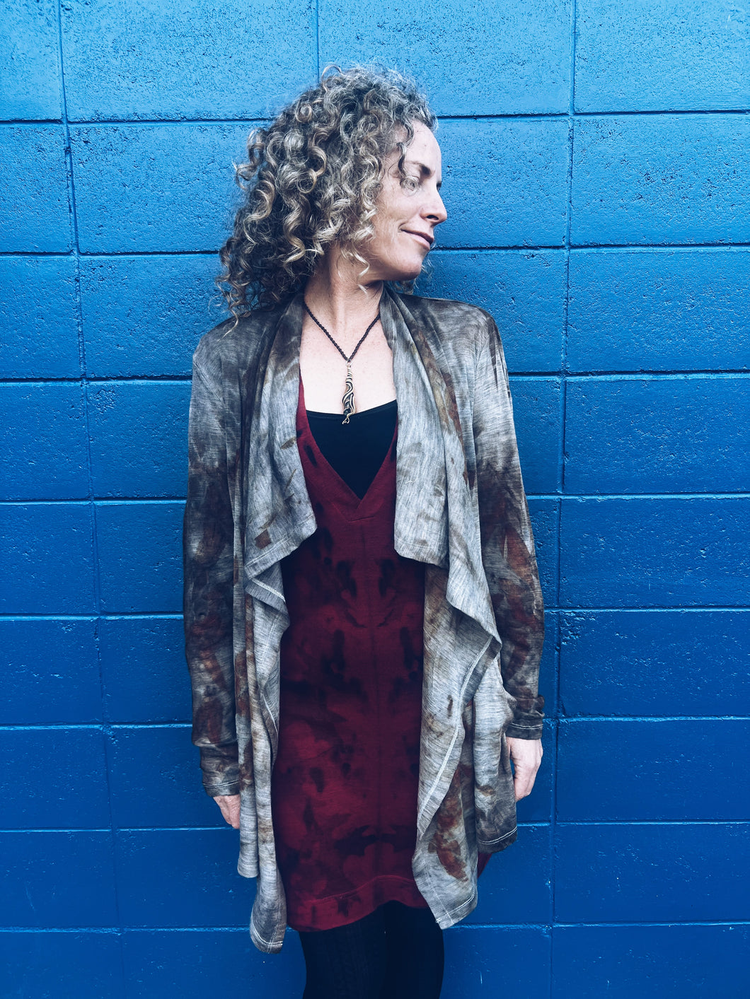 Waterfall Eucalyptus Cardy ~ Merino ~ M/L