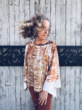 Load image into Gallery viewer, Thread Journeys Draped Shawl Onion Skins ~ Merino ~ One Size
