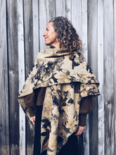 Load image into Gallery viewer, Wool Blanket Wrap/Poncho ~ Oak ~ Xtra long
