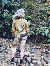 Load image into Gallery viewer, Thread Journeys Eucalyptus Leggings ~ Merino ~ S/M ~ New
