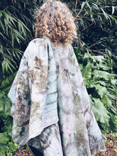 Load image into Gallery viewer, Wearable Wool Blanket Poncho ~ Pastel tones
