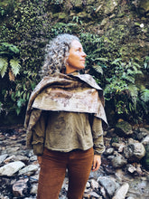 Load image into Gallery viewer, Wool Blanket Wrap/Scarf/Poncho ~ Liquid Amber
