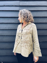 Load image into Gallery viewer, Khaki Shirt ~ Linen ~ M Wild Botanica
