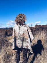 Load image into Gallery viewer, Wool Blanket Wrap/Scarf/Poncho ~ Pink tones
