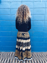 Load image into Gallery viewer, Handwoven Ikat Skirt - Java - Mustard
