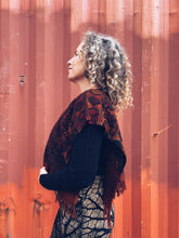 Load image into Gallery viewer, Rust &amp; Burgundy color Hupile ~ Nebaj ~ Hand woven
