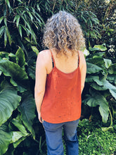 Load image into Gallery viewer, Red Singlet ~ Linen ~ XL Homegrown Botanica
