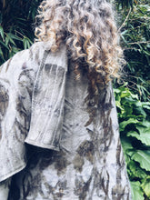 Load image into Gallery viewer, Wool Blanket Poncho/Shawl~ Eucalyptus
