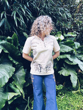 Load image into Gallery viewer, Eucalyptus Natural Top ~ Cotton ~ S/M Homegrown Botanica
