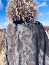 Load image into Gallery viewer, Wild Grey Cape ~ Wool ~ S/M/L
