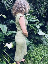 Load image into Gallery viewer, Wild Green Dress ~ M/L ~ NEW Wild Botanica
