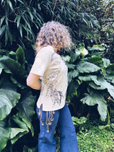 Load image into Gallery viewer, Eucalyptus Natural Top ~ Cotton ~ S/M Homegrown Botanica
