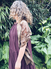 Load image into Gallery viewer, The Merino Silk Whisper Scarf ~  Gold
