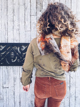 Load image into Gallery viewer, The Merino Silk Whisper Scarf ~ Onion Skins
