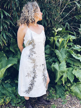 Load image into Gallery viewer, White Strappy Eucalyptus Dress ~ Linen ~ L/XL
