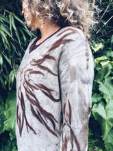 Load image into Gallery viewer, Khaki Firey Eucalyptus Jersey ~ Cashmere Wool ~ L/XL ~ NEW
