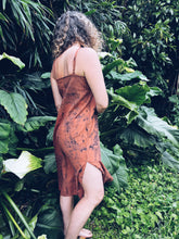 Load image into Gallery viewer, Rusty Orange Strappy Dress ~ Linen ~ S/M Wild Botanica
