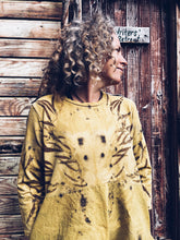 Load image into Gallery viewer, Wild Mustard Dress ~ Cotton ~ M/L
