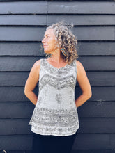 Load image into Gallery viewer, Vintage Gypsy Singlet ~ S/M Wild Botanica
