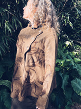 Load image into Gallery viewer, Brown Lambswool Cardigan ~ Wool ~ M/L
